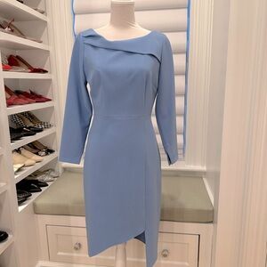 NWT Sachin & Babi Patricia Chambray blue asymmetrical dress size 6